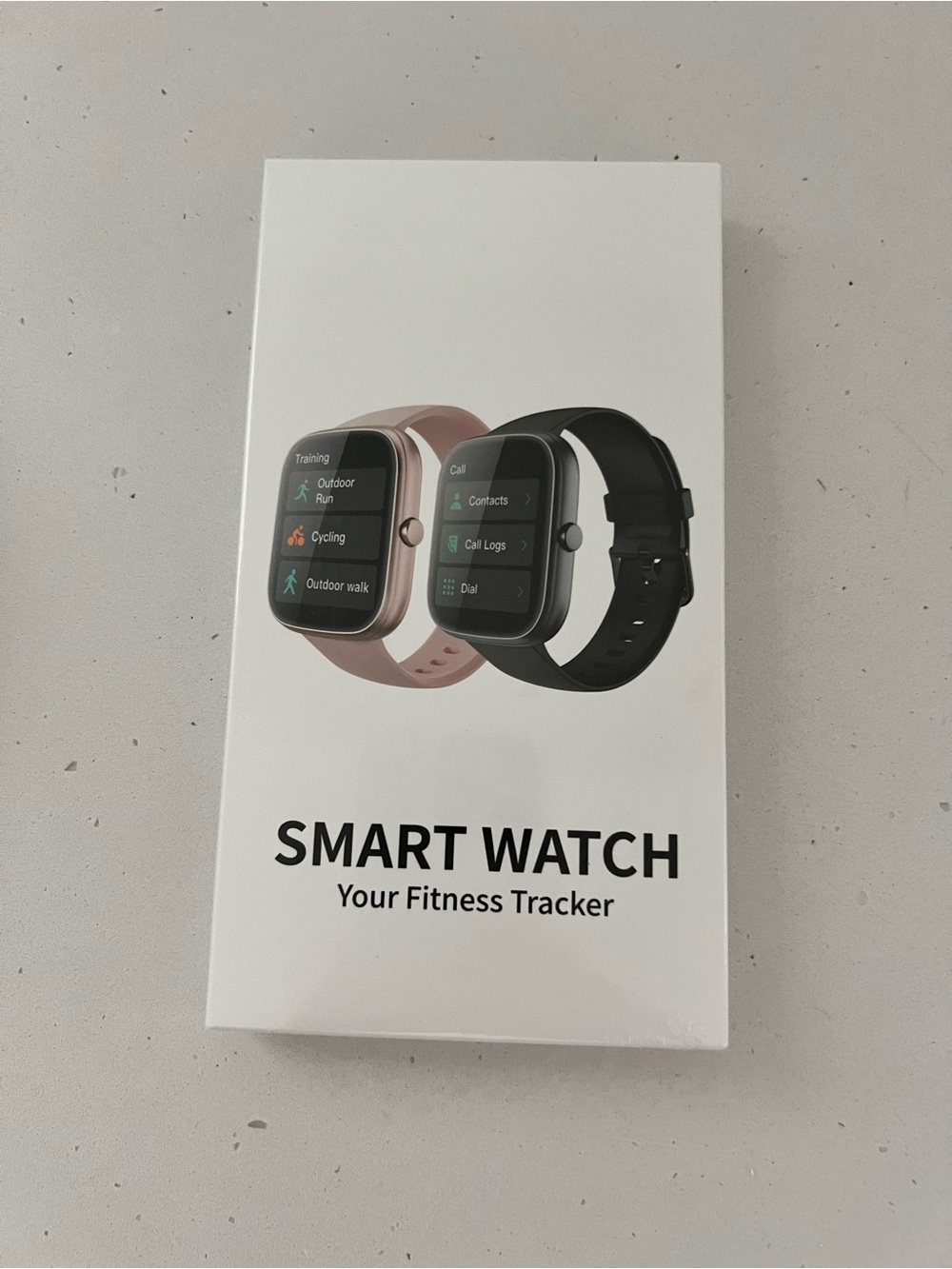 Pink Smart Watch Fitness Tracker Bluetooth Call Smartwatch New in Box